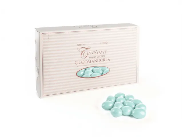 Cioccomandorla Classico - Confetti al cioccolato bianco e fondente Celeste