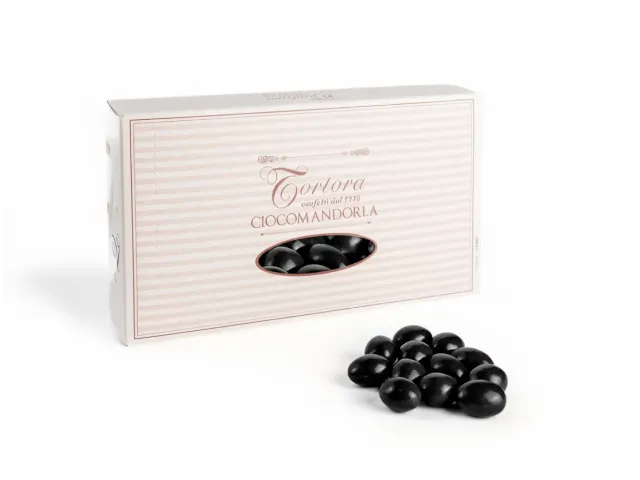 Cioccomandorla Classico - Confetti al cioccolato bianco e fondente Nero
