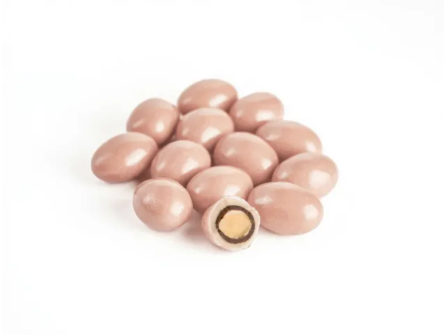 Cioccomandorla Classico - Confetti al cioccolato bianco e fondente Rosa cipria 2