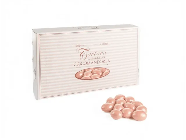 Cioccomandorla Classico - Confetti al cioccolato bianco e fondente Rosa cipria