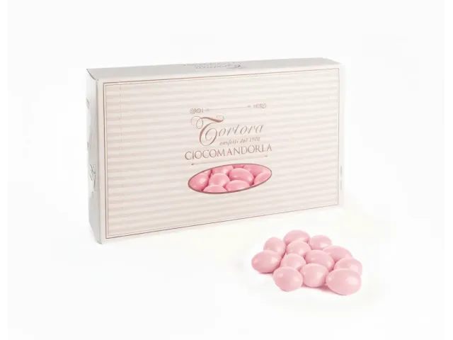 Cioccomandorla Classico - Confetti al cioccolato bianco e fondente Rosa