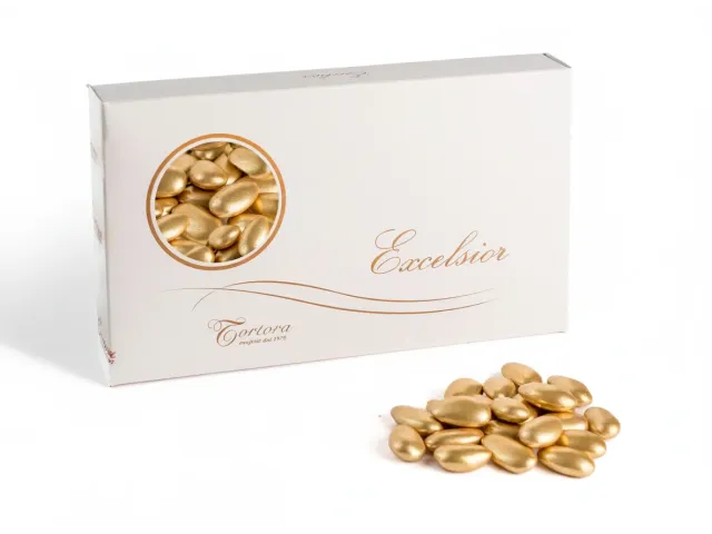 Confetti Excelsior con Mandorla Spagnola Oro