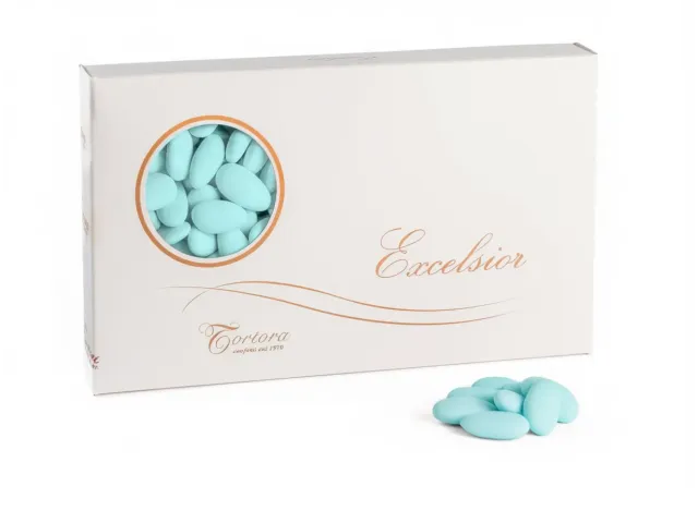 Confetti Excelsior con Mandorla Spagnola Azzurro