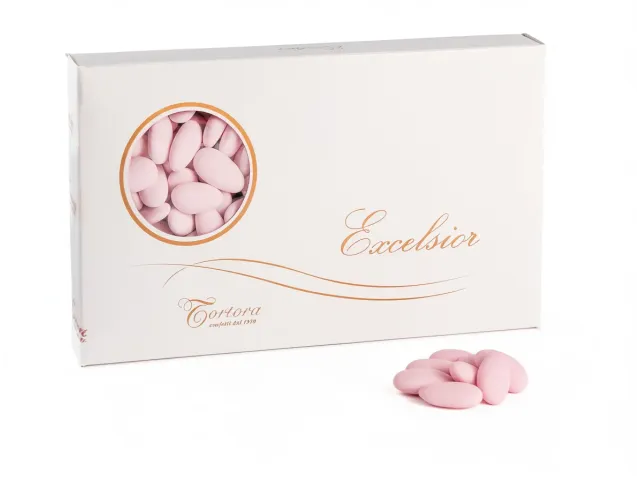 Confetti Excelsior con Mandorla Spagnola Rosa